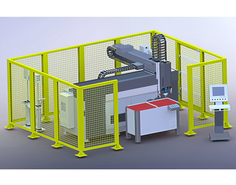 涂膠機安全防護裝置